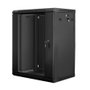 Lanberg WF01-6415-10B Armario Rack de Pared 15U Negro